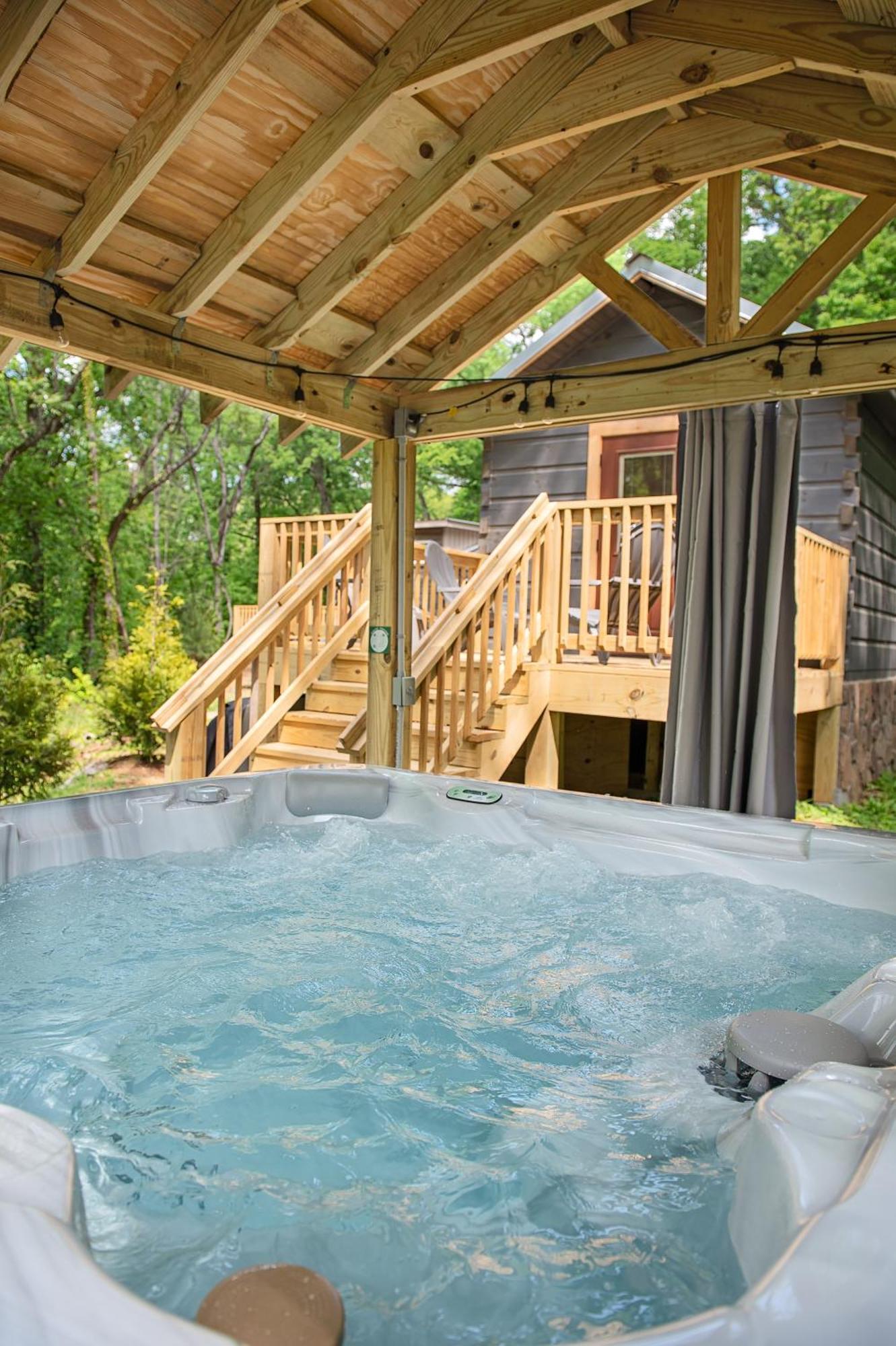 Jake Cabin Luxury Hot Tub Cabin Near Downtown Chattanooga Bagian luar foto