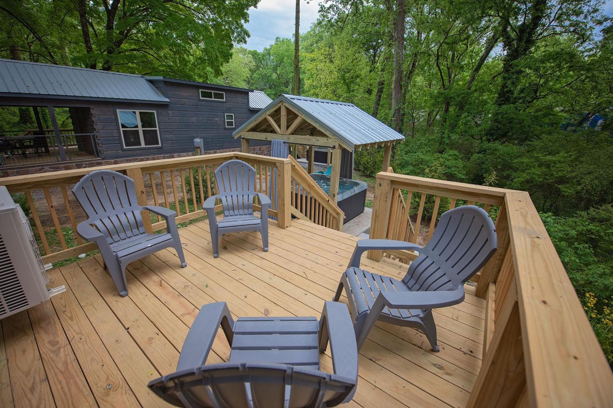 Jake Cabin Luxury Hot Tub Cabin Near Downtown Chattanooga Bagian luar foto